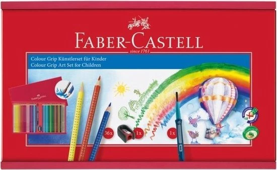 Faber-Castell KLEURPOTL GRIP 1 Faber-Castell KLEURPOTL GRIP