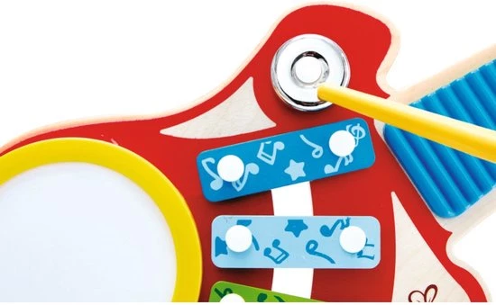 Hape - Hape 6-in-1 Muziekinstrument 11 Hape - Hape 6-in-1 Muziekinstrument - Afbeelding 11