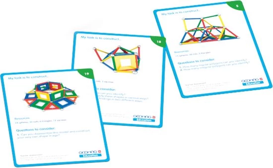 Geomag Education Geometry Lab Recycled - SMALL 284pcs 3 Geomag Education Geometry Lab Recycled - SMALL 284pcs - Afbeelding 3