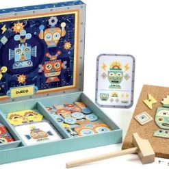 Djeco - Hamertje Tik - Tap Tap Robots -Duurzamer-speelgoed Winkel 550x345 3