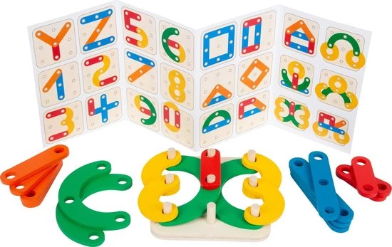 Small Foot Company Small Foot - Learning Game Letters And Numbers Insertion Puzzle 11 Small Foot Company Small Foot - Learning Game Letters And Numbers Insertion Puzzle - Afbeelding 11