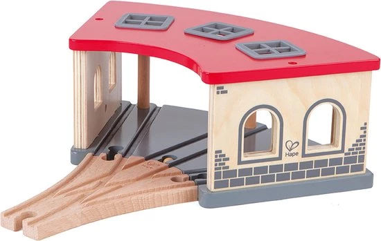 Hape Big Engine Shed E3704 8 Hape Big Engine Shed E3704 - Afbeelding 8