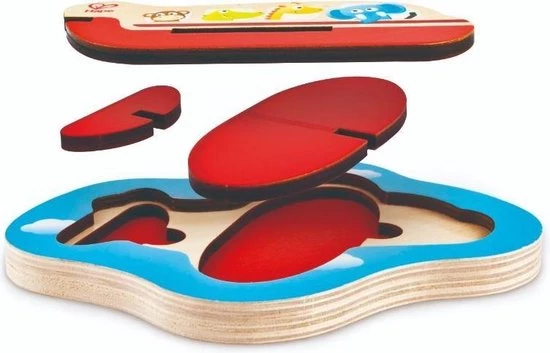 Hape Speelgoed - 3D-Vliegtuig Puzzel 2 Hape Speelgoed - 3D-Vliegtuig Puzzel - Afbeelding 2