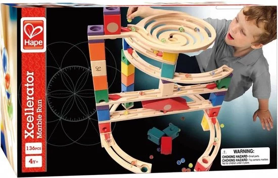 Hape Quadrilla Xcellerator - Houten Knikkerbaan 11 Hape Quadrilla Xcellerator - Houten Knikkerbaan - Afbeelding 11