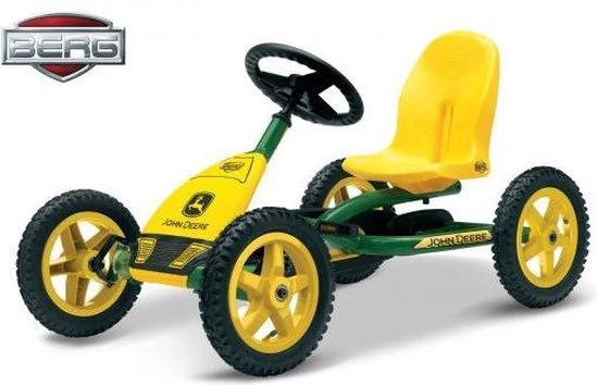 BERG Buddy John Deere Skelter - Groen - 3 Tot 8 Jaar 2 BERG Buddy John Deere Skelter - Groen - 3 Tot 8 Jaar - Afbeelding 2