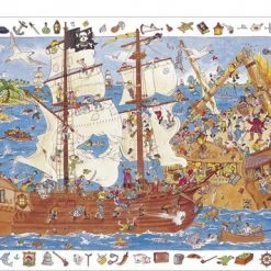 Djeco De Piraten In Aanval - 100 Stukjes -Duurzamer-speelgoed Winkel 550x356 1