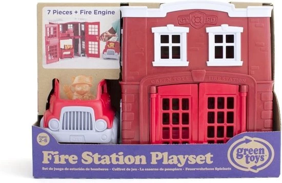 Green Toys Inc Brandweer Kazerne - Green Toys 7 Green Toys Inc Brandweer Kazerne - Green Toys - Afbeelding 7