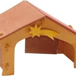 Ostheimer Kerststal Met Ster + Vogelbord