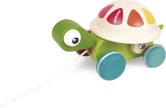 Janod Zigolos - Trekfiguur Schildpad 1 Janod Zigolos - Trekfiguur Schildpad