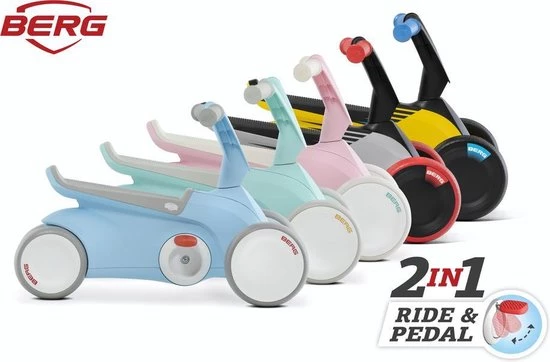 BERG GO2 SparX Loopauto - Geel - Voor Kinderen Van 10 Tot 30 Maanden 7 BERG GO2 SparX Loopauto - Geel - Voor Kinderen Van 10 Tot 30 Maanden - Afbeelding 7