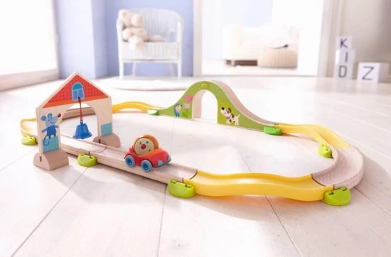 Haba Rollebollen Knikkerbaan Brugrally 4 Haba Rollebollen Knikkerbaan Brugrally - Afbeelding 4