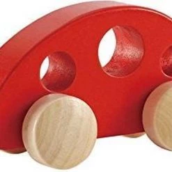 Hape | Houten Mini Bus - Rood -Duurzamer-speelgoed Winkel 550x364 1
