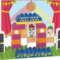 BiOBUDDi Plantaardige Blokkenset Karaoke - 36 Delig