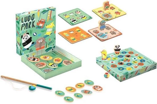 Gezelschapsspellen Ludo Park Djeco 4 Gezelschapsspellen Ludo Park Djeco - Afbeelding 4