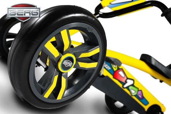 BERG Buzzy Yellow Skelter - Geel - 2 Tot 5 Jaar - Verstelbaar Zadel + Stuur 9 BERG Buzzy Yellow Skelter - Geel - 2 Tot 5 Jaar - Verstelbaar Zadel + Stuur - Afbeelding 9