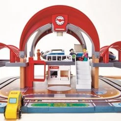 Hape - Grand City Station - Houten Treinset 25 Hape - Grand City Station - Houten Treinset -Duurzamer-speelgoed Winkel 550x366 12