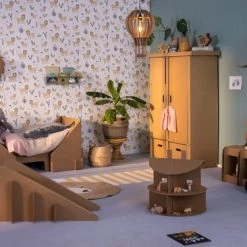 Kartonnen Poppenhuis Rond - Cadeau Van Duurzaam Karton - Hobbykarton - KarTent -Duurzamer-speelgoed Winkel 550x366 156