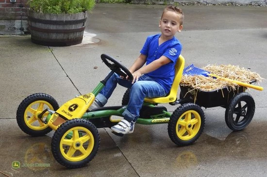 BERG Buddy John Deere Skelter - Groen - 3 Tot 8 Jaar 3 BERG Buddy John Deere Skelter - Groen - 3 Tot 8 Jaar - Afbeelding 3