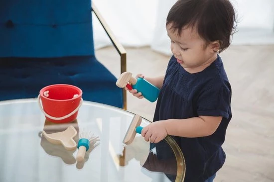 Plantoys Schoonmaakset - 5dlg. 3 Plantoys Schoonmaakset - 5dlg. - Afbeelding 3