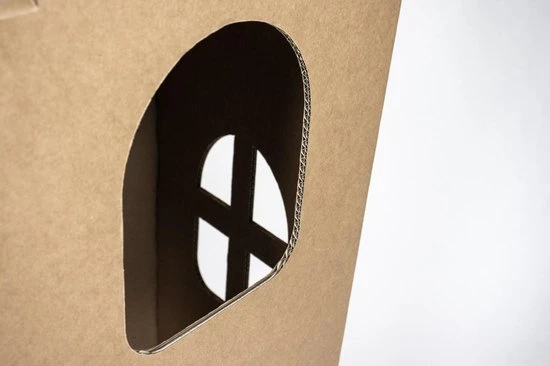 Kartonnen Speel Kasteel - Speelhuisje - Sinterklaas Cadeau - Hobbykarton - KarTent 7 Kartonnen Speel Kasteel - Speelhuisje - Sinterklaas Cadeau - Hobbykarton - KarTent - Afbeelding 7