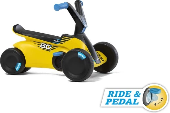 BERG GO2 SparX Loopauto - Geel - Voor Kinderen Van 10 Tot 30 Maanden 9 BERG GO2 SparX Loopauto - Geel - Voor Kinderen Van 10 Tot 30 Maanden - Afbeelding 9