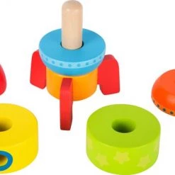 Small Foot Company Small Foot Stapel Raket Gekleurd 7 Small Foot Company Small Foot Stapel Raket Gekleurd -Duurzamer-speelgoed Winkel 550x368 7