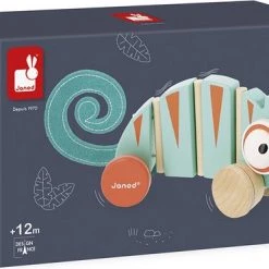 Janod Tropik - Trekfiguur Kameleon