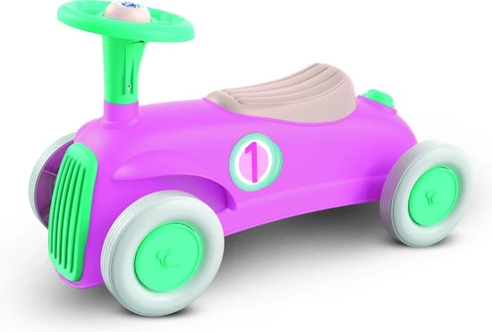 Baby Clementoni - Mijn Eerste Loopauto Roze, Ride On Speelgoedauto, Rijspeelgoed 9 Baby Clementoni - Mijn Eerste Loopauto Roze, Ride On Speelgoedauto, Rijspeelgoed - Afbeelding 9