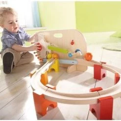 Haba Selection - Mijn Eerste Knikkerbaan - Transportrad -Duurzamer-speelgoed Winkel 550x373 14