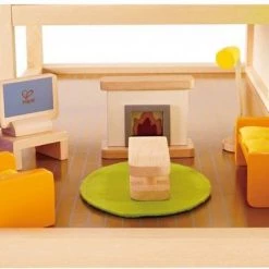 Hape Poppenhuis Woonkamer -Duurzamer-speelgoed Winkel 550x373 3