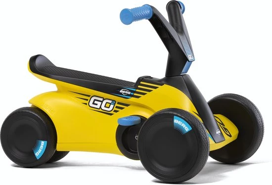 BERG GO2 SparX Loopauto - Geel - Voor Kinderen Van 10 Tot 30 Maanden 1 BERG GO2 SparX Loopauto - Geel - Voor Kinderen Van 10 Tot 30 Maanden
