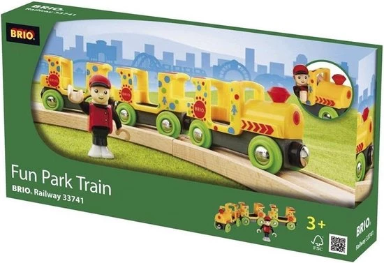 BRIO Pretpark Trein - 33741 11 BRIO Pretpark Trein - 33741 - Afbeelding 11