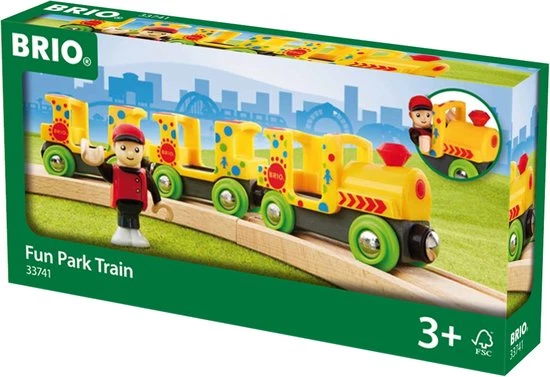 BRIO Pretpark Trein - 33741 12 BRIO Pretpark Trein - 33741 - Afbeelding 12