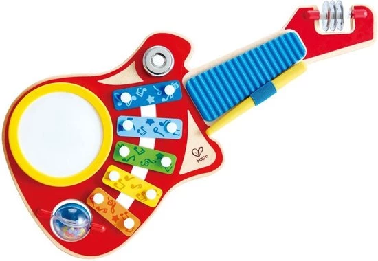 Hape - Hape 6-in-1 Muziekinstrument 1 Hape - Hape 6-in-1 Muziekinstrument