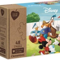 Disney Legpuzzel Mickey Junior 3-in-1 Karton 144 Stukjes -Duurzamer-speelgoed Winkel 550x381 7