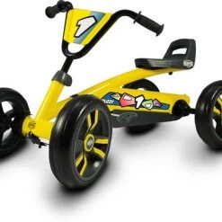 BERG Buzzy Yellow Skelter - Geel - 2 Tot 5 Jaar - Verstelbaar Zadel + Stuur