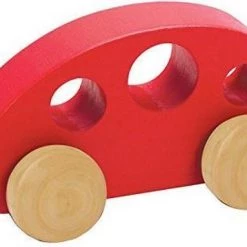 Hape | Houten Mini Bus - Rood -Duurzamer-speelgoed Winkel 550x383 4