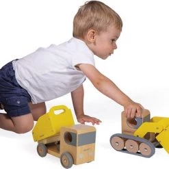 Janod Bolid - Kiepwagen En Bulldozer 16 Janod Bolid - Kiepwagen En Bulldozer -Duurzamer-speelgoed Winkel 550x389 8