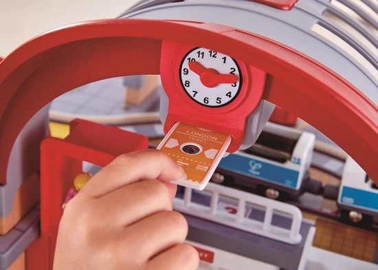 Hape - Grand City Station - Houten Treinset 8 Hape - Grand City Station - Houten Treinset - Afbeelding 8