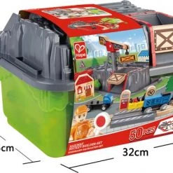 Hape Bouwset Houten Treinbaan In Emmer -Duurzamer-speelgoed Winkel 550x392 5