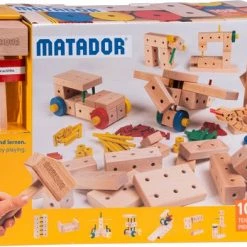 Matador Maker 3+ 108-delig Ki2 Houten Bouwset