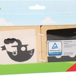 Small Foot Company Ludwig Het Geitje - Baby Boekje (contrast) - Houten Speelgoed Vanaf 1 Jaar -Duurzamer-speelgoed Winkel 550x394 5