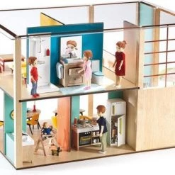 Djeco Houten Poppenhuis | 48,5 X 31 X 32,5 Cm -Duurzamer-speelgoed Winkel 550x409 14