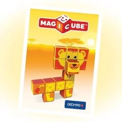 Geomag MagiCube Safaripark - 14 Dlg -Duurzamer-speelgoed Winkel 550x409 3