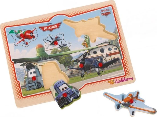 Eichhorn EH - PLANES LEGPUZZEL 8 ST. 2 Eichhorn EH - PLANES LEGPUZZEL 8 ST. - Afbeelding 2