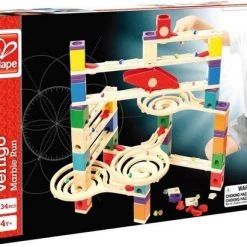 Hape Houten Knikkerbaan Basisset Kogelbaan - Hout -Duurzamer-speelgoed Winkel 550x411 3