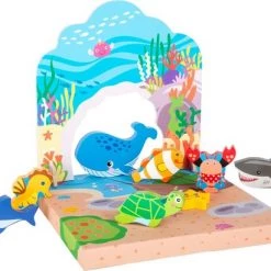 Small Foot Company Small Foot Onderwater Wereld Set Hout 28 X 29 Cm 13-delig