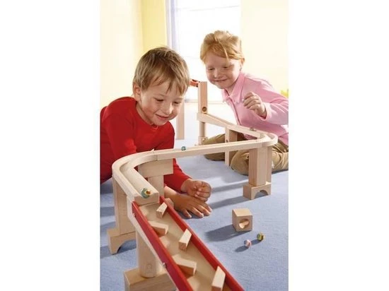 Haba Knikkerbaan Uitbreidingsset Horizontale Baan 2 Haba Knikkerbaan Uitbreidingsset Horizontale Baan - Afbeelding 2