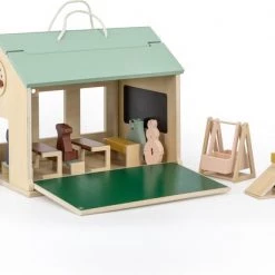 Trixie Houten Dieren School Met Accessoires