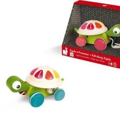 Janod Zigolos - Trekfiguur Schildpad 10 Janod Zigolos - Trekfiguur Schildpad -Duurzamer-speelgoed Winkel 550x413 3